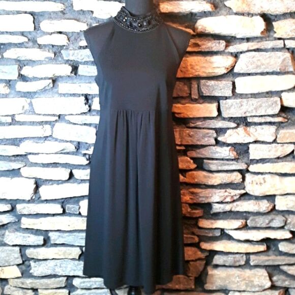 INC INTERNATIONAL CONCEPT halter dress large - Picture 1 of 8